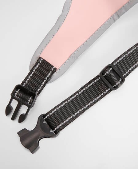 Evie Waterproof Dog Coat Gardenia Pink