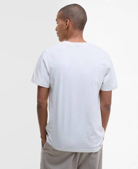 T-Shirt con taschino Jackstone Whisper White