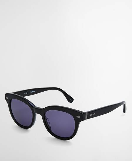 Rounded Sunglasses Black