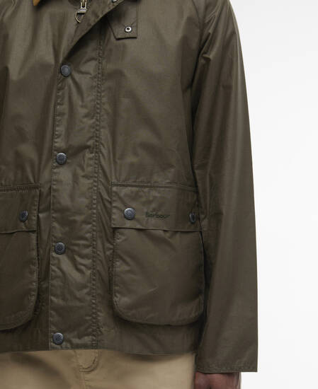 Modern Bedale Waxed Jacket Beech/Highland Loch