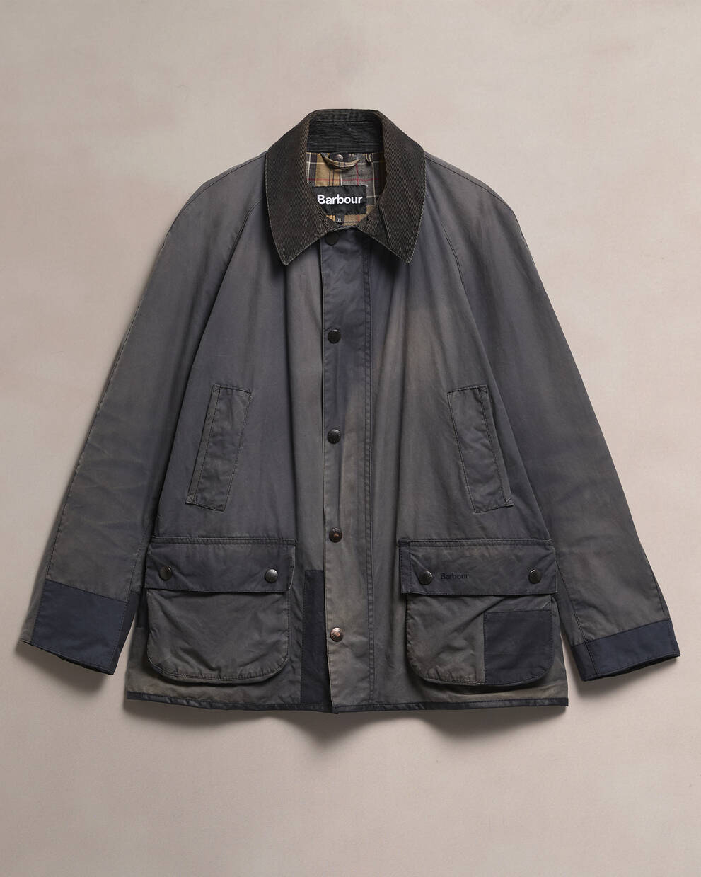 Barbour Re-Loved Men's Ashby Waxed Jacket - Size XL