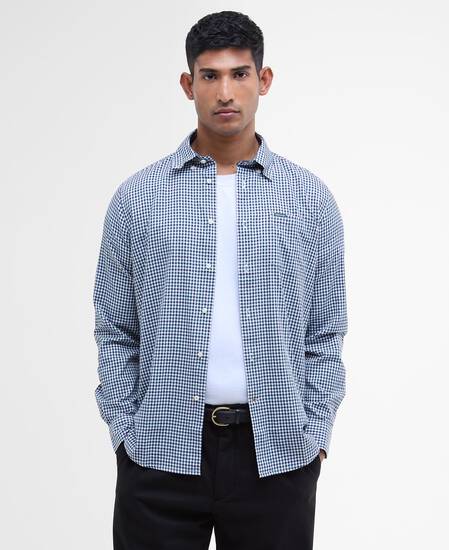 Padshaw Tailored Long-Sleeved Shirt Classic Green