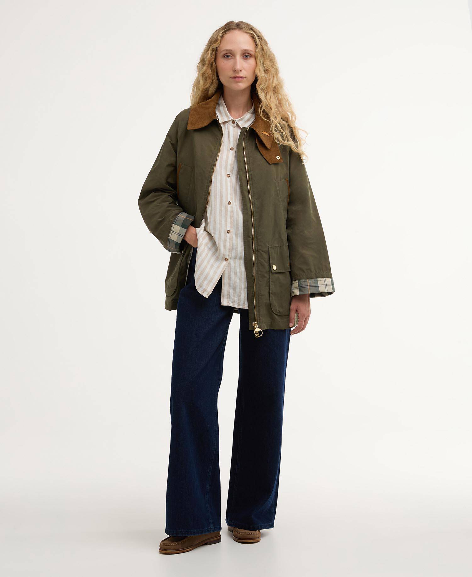 Icons Bedale Showerproof Jacket Ivy Green/Ancient image number 1