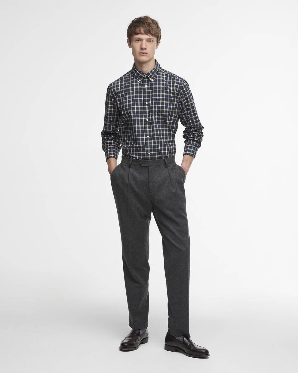 Bramham Checked Tailored Shirt