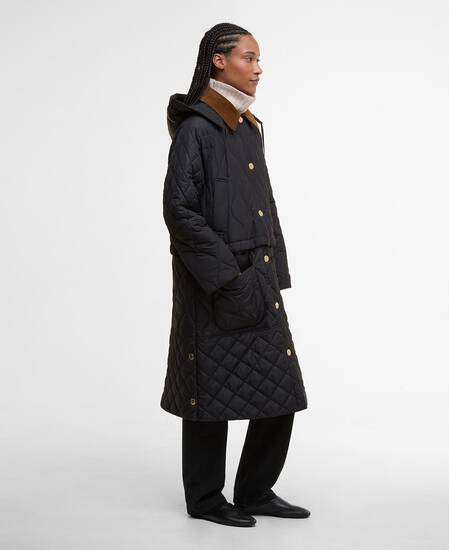 Lilian Quilted Jacket Black