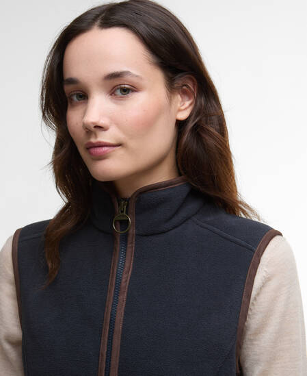 Country Colton Fleece Gilet Classic Navy