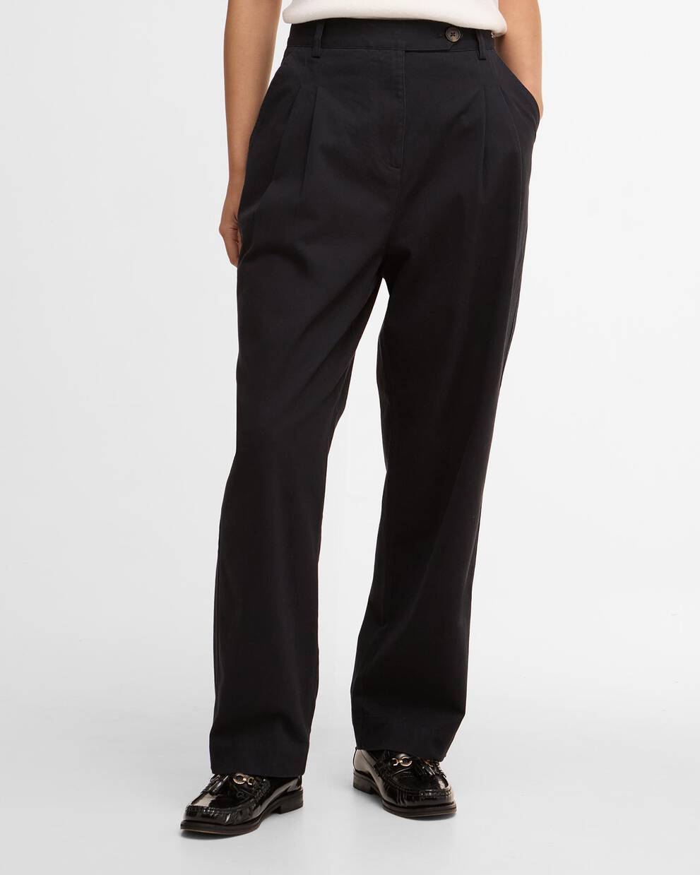 Verona Straight-Leg Trousers