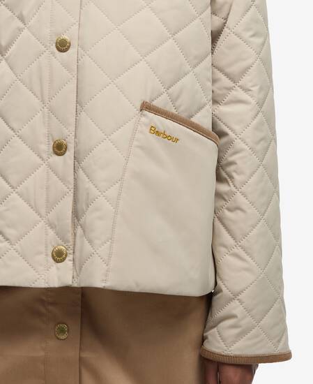 Anise Quilted Jacket Light Sand/Ancient