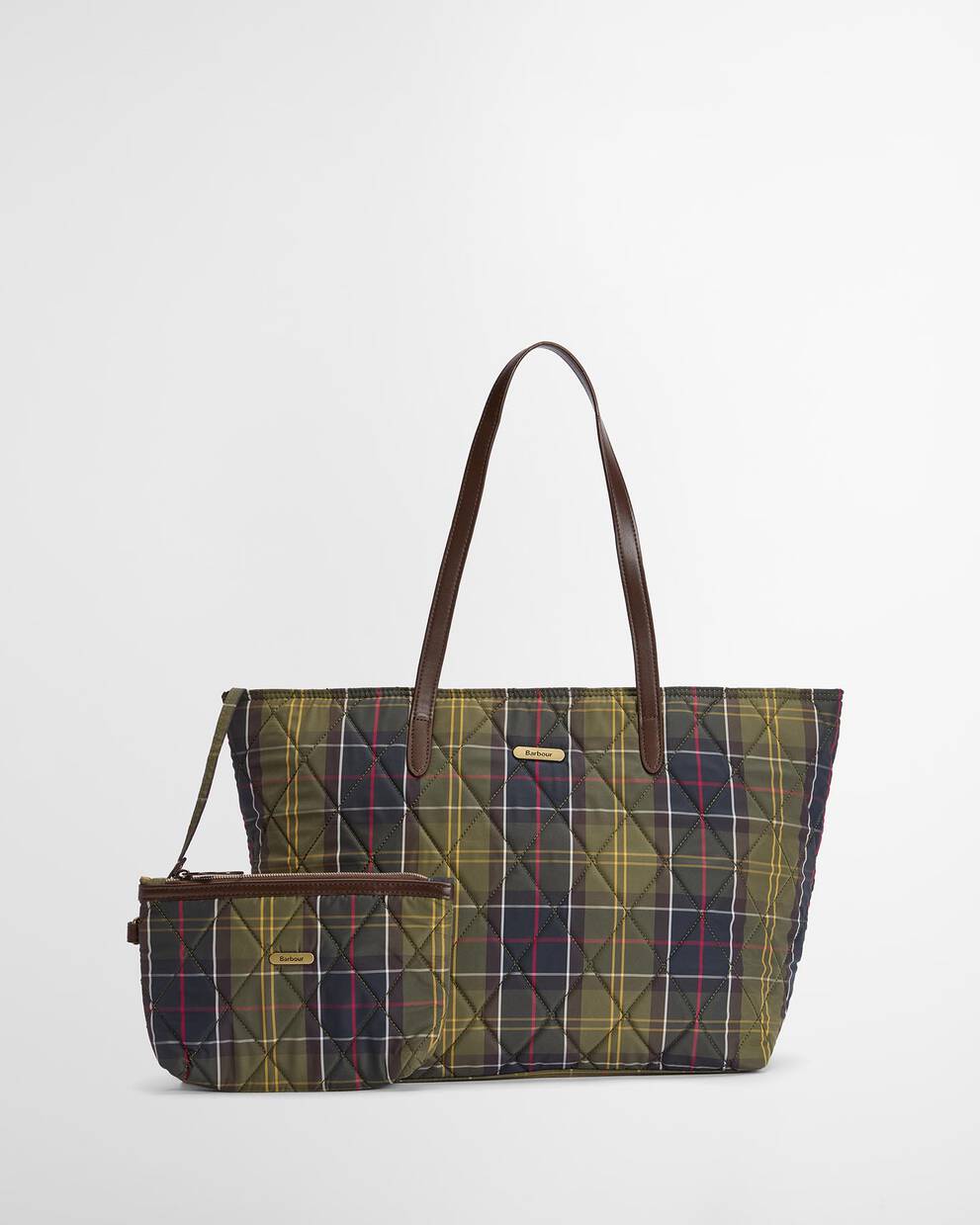 Wetherham Quilted Tartan Tote Bag