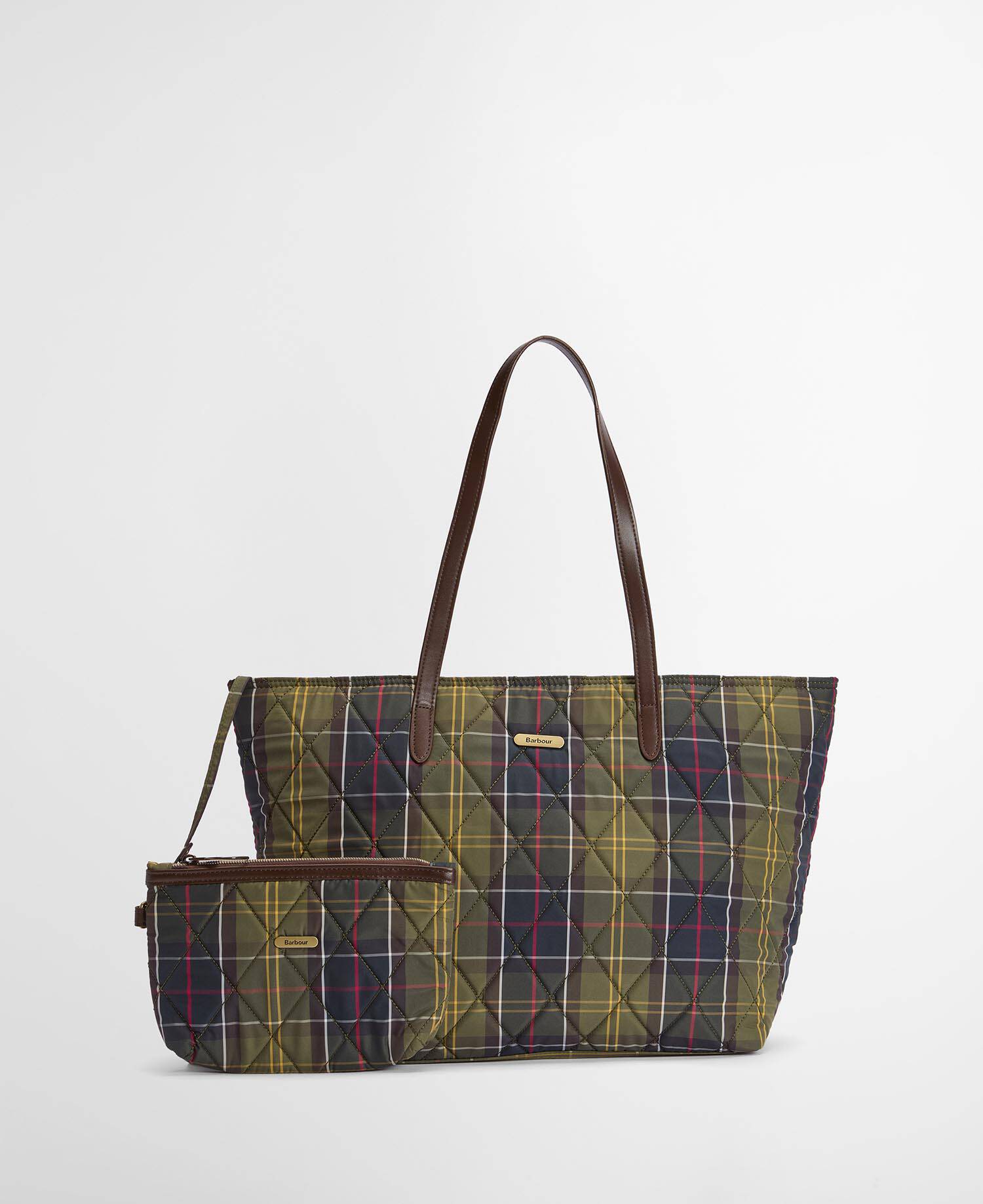 Wetherham Quilted Tartan Tote Bag image number 0