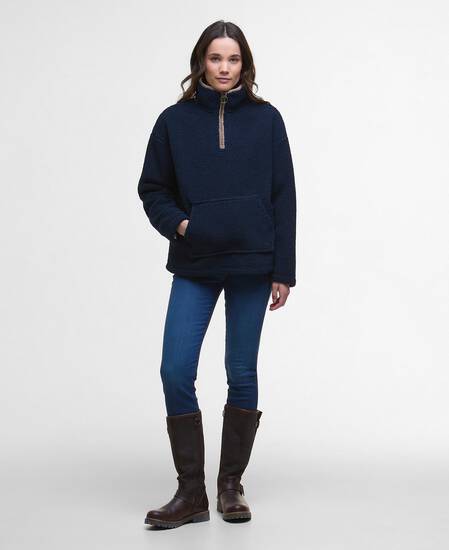 Bamburgh Half-Zip Fleece Navy