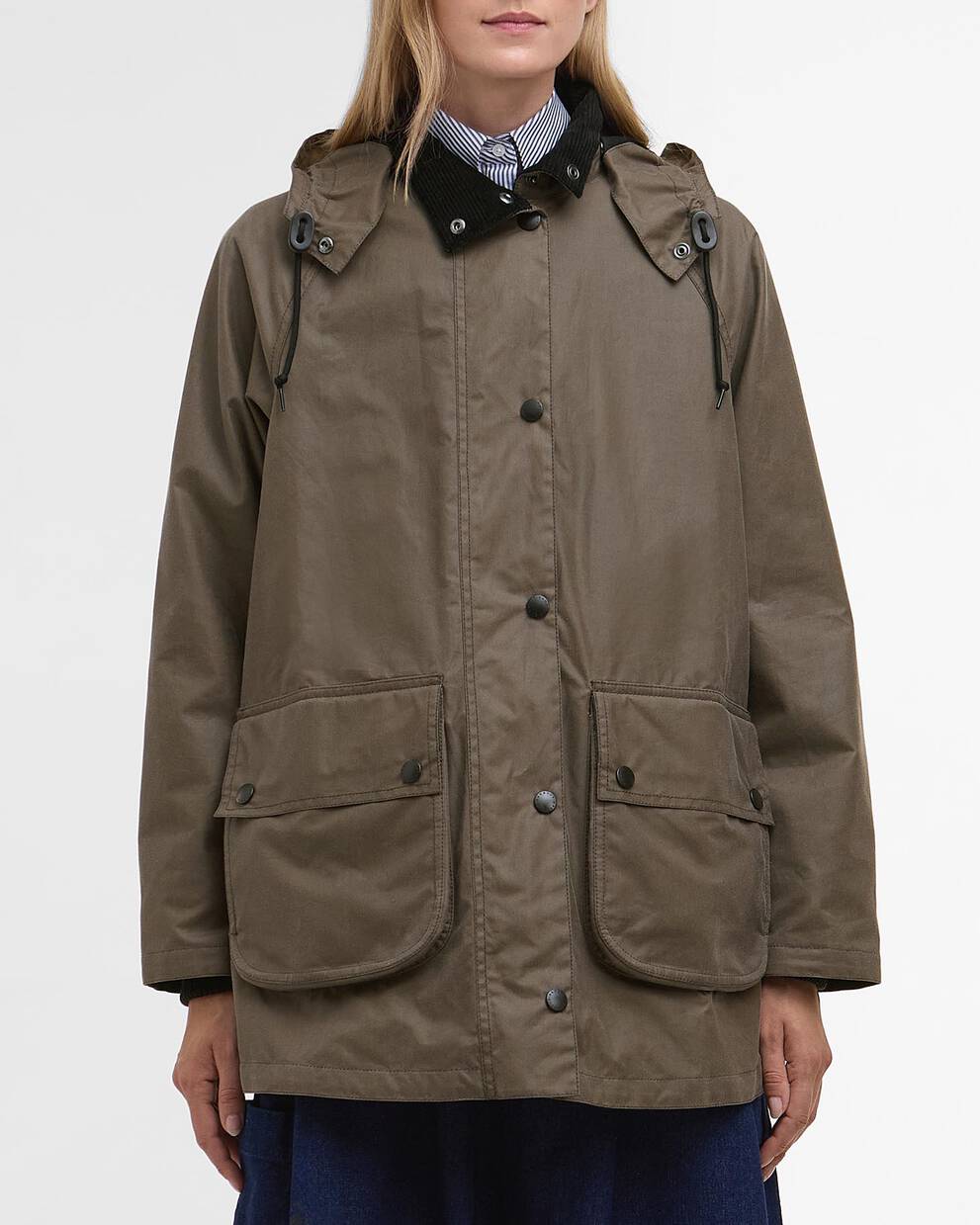 Parka cerato da donna Barbour x Margaret Howell