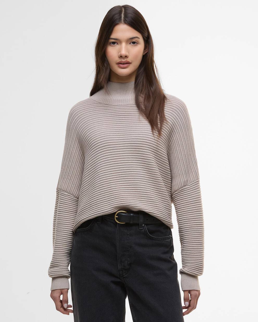 Kaia Funnel-Neck Jumper