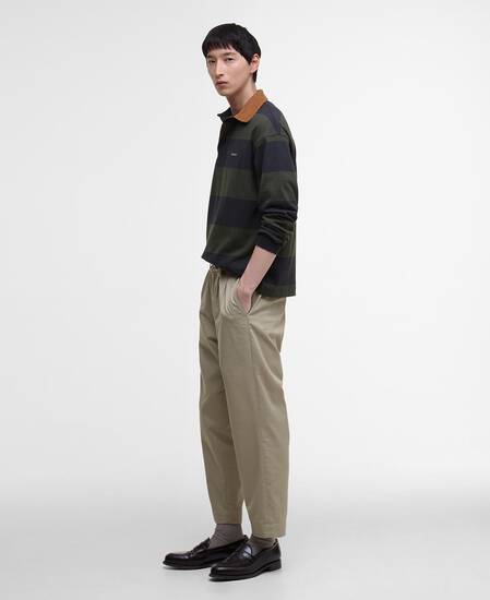 Newclose Oversized Rugby Shirt Black