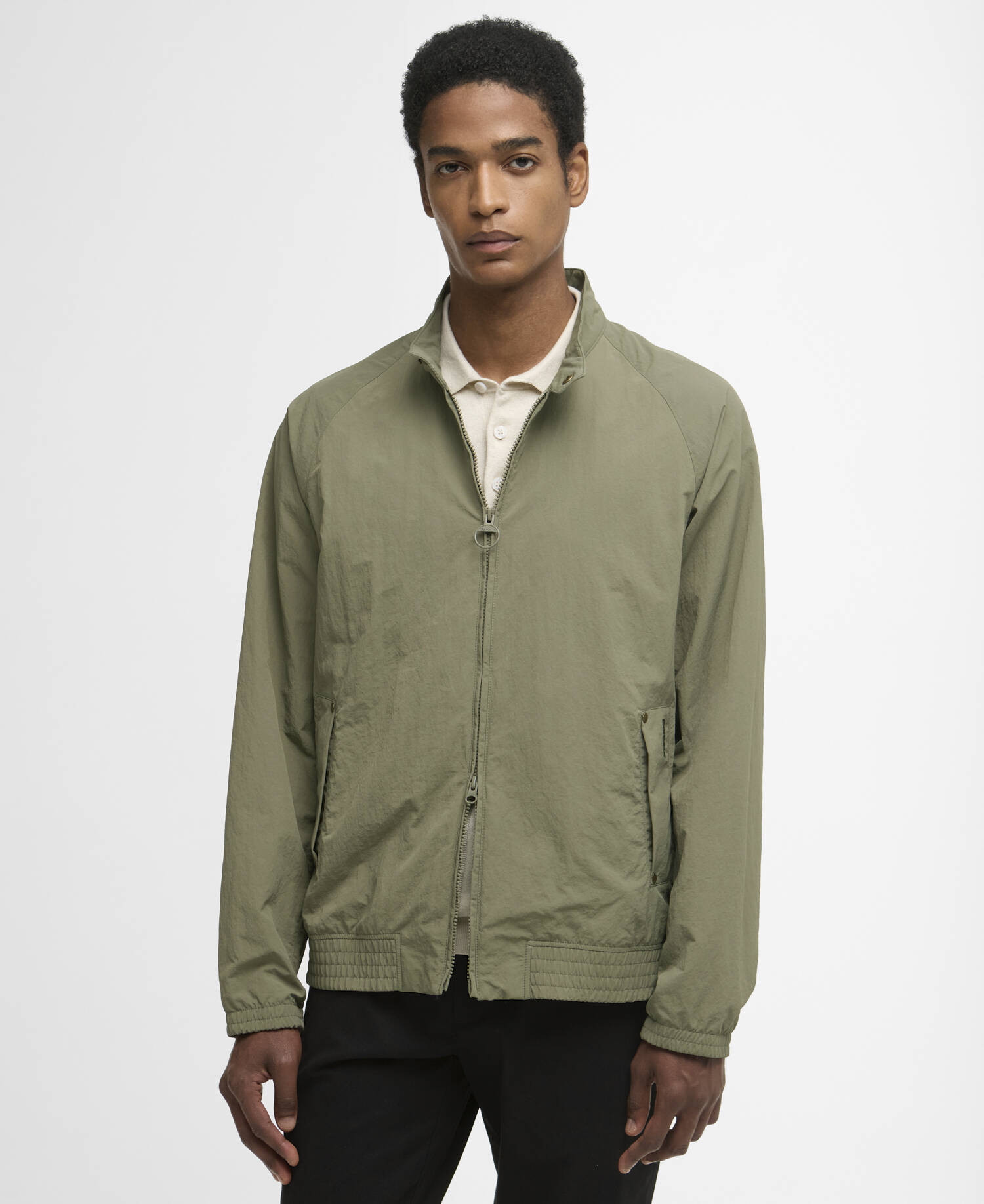 Summer Royston Showerproof Jacket Dusty Olive/Highland Loch image number 0
