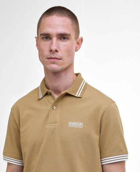 Calibrated Tipped Polo Shirt Trench Calibrated Tipped Polo Shirt Trench