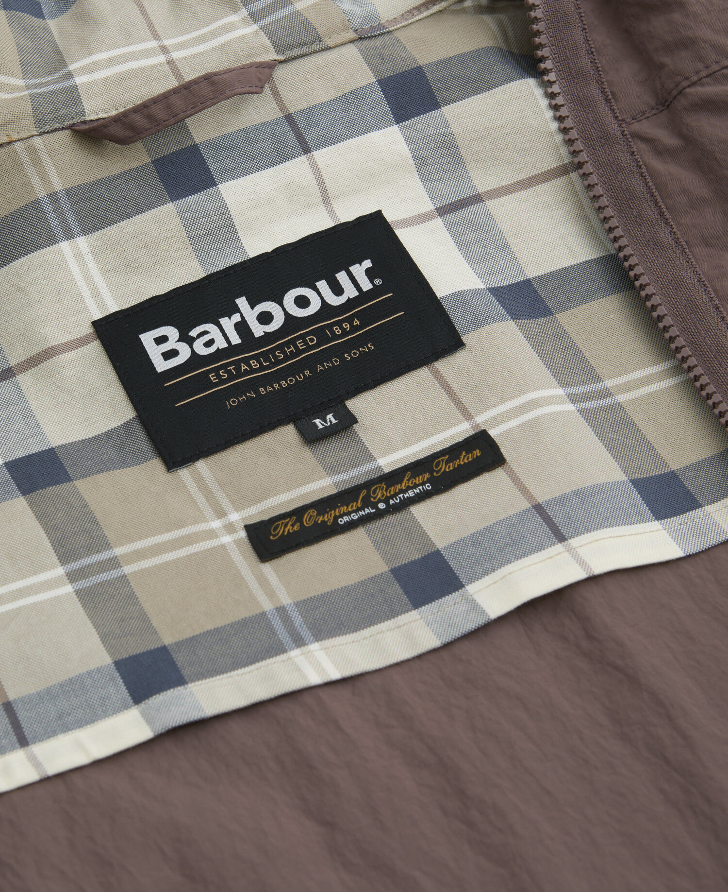 Jacke Baywick Showerproof Peppercorn