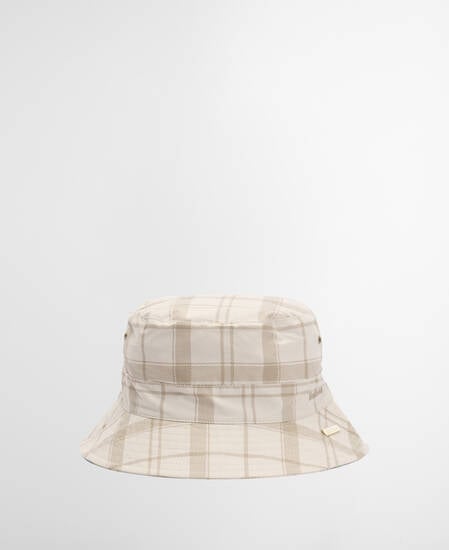 Tartan Transport Bucket Hat Mist Printed Tartan