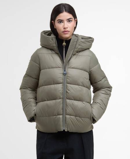 Olivios Puffer Jacket Dusky Khaki