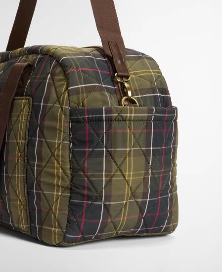 Wetherham Quilted Holdall Bag Classic Tartan