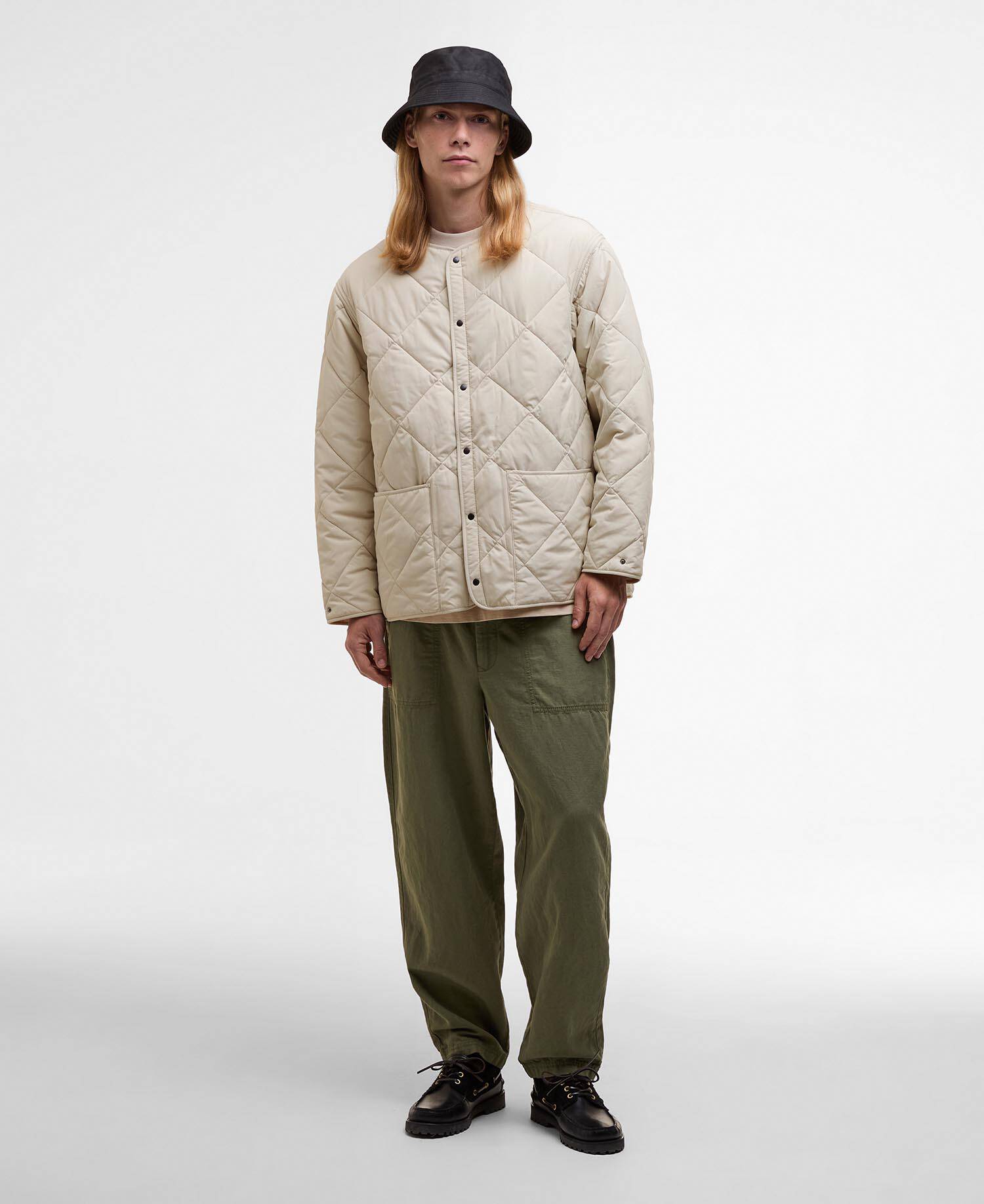 Giacca trapuntata Barbour x Kaptain Sunshine Clay image number 1