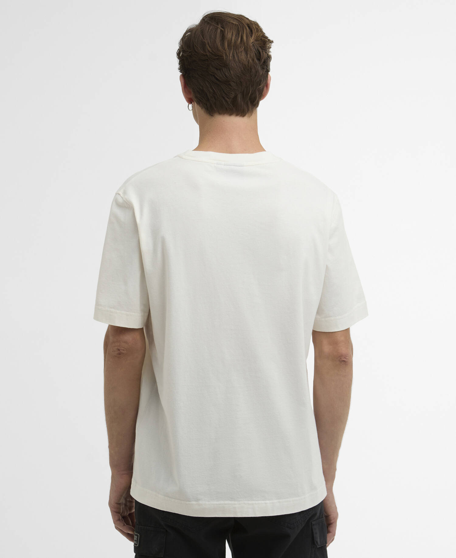 Cowl Motorbike Graphic T-Shirt Whisper White image number 2
