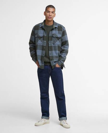 Bertow Relaxed Long-Sleeved Shirt Forest