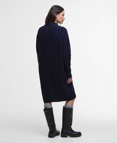 Mini-abito in maglia Belford Navy