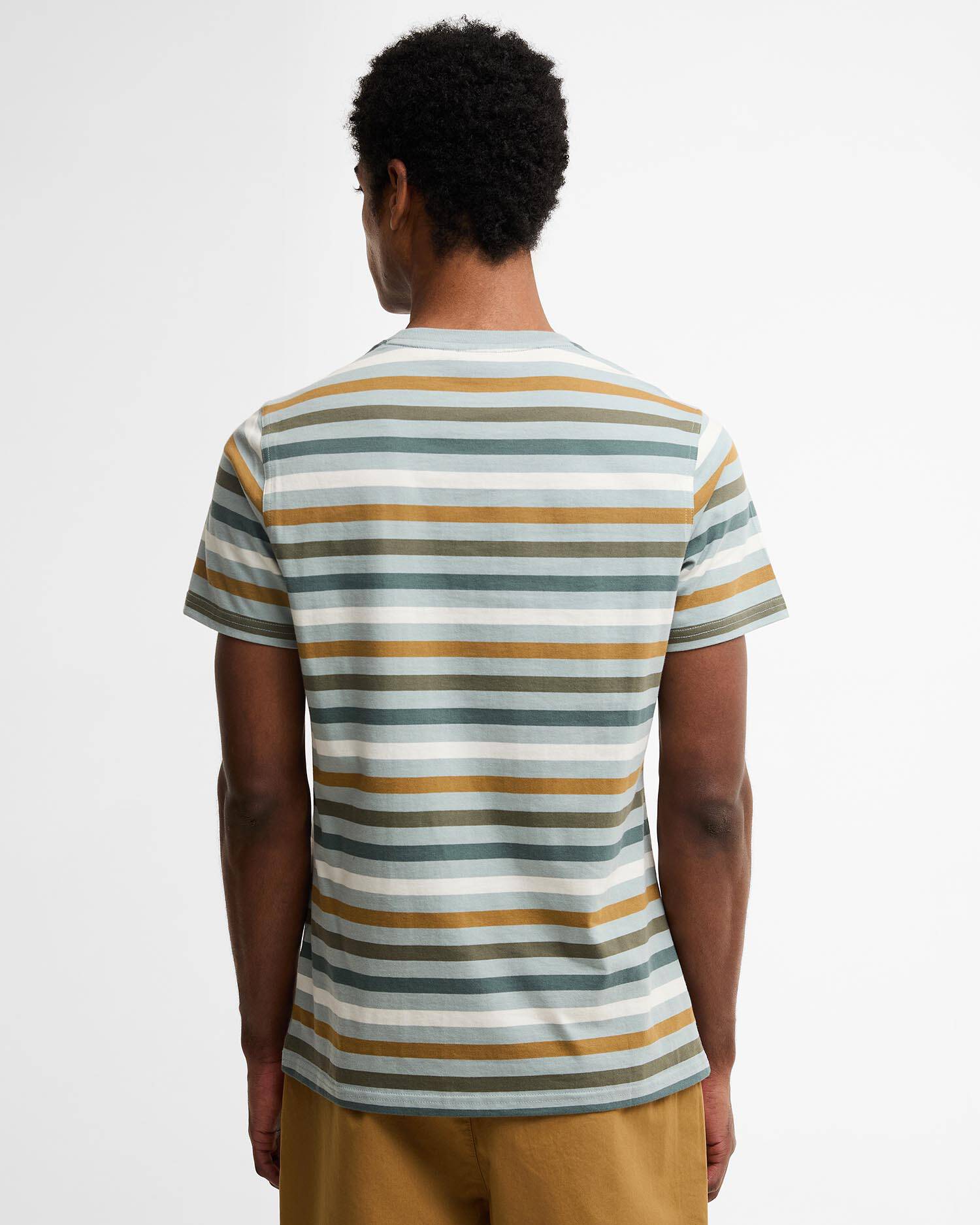 Rokeby Striped T-Shirt Dusty Slate image number 2