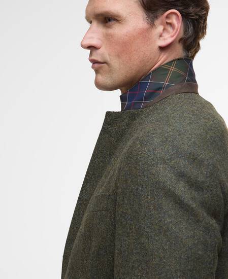 Blazer Godfrey Moons Shetland Olive Blazer Godfrey Moons Shetland Olive