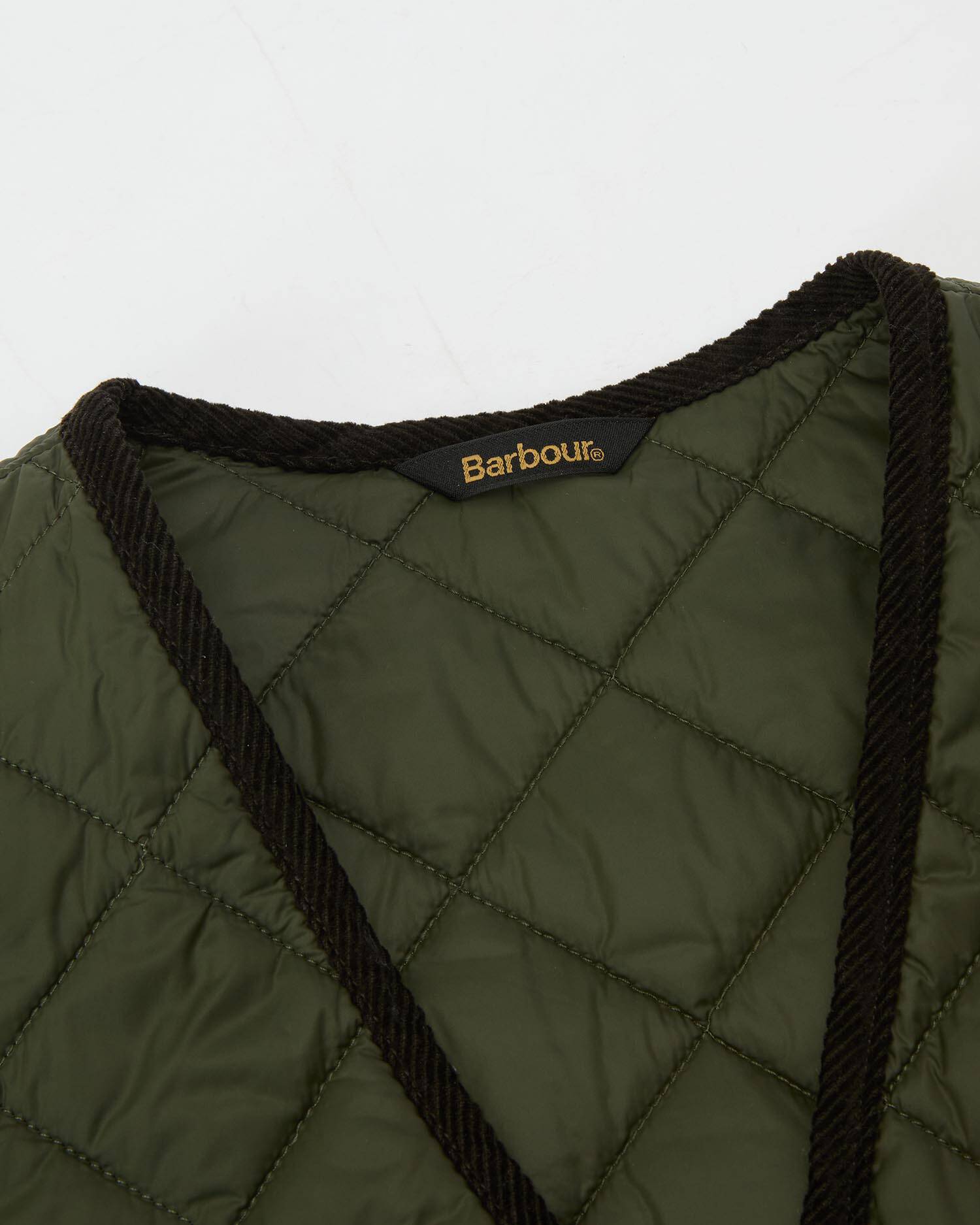 Modern Quilted Waistcoat Olive image number 5