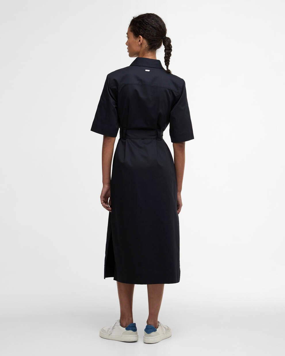 barbour leather dress BARBOUR Morini Faux Leather Dress