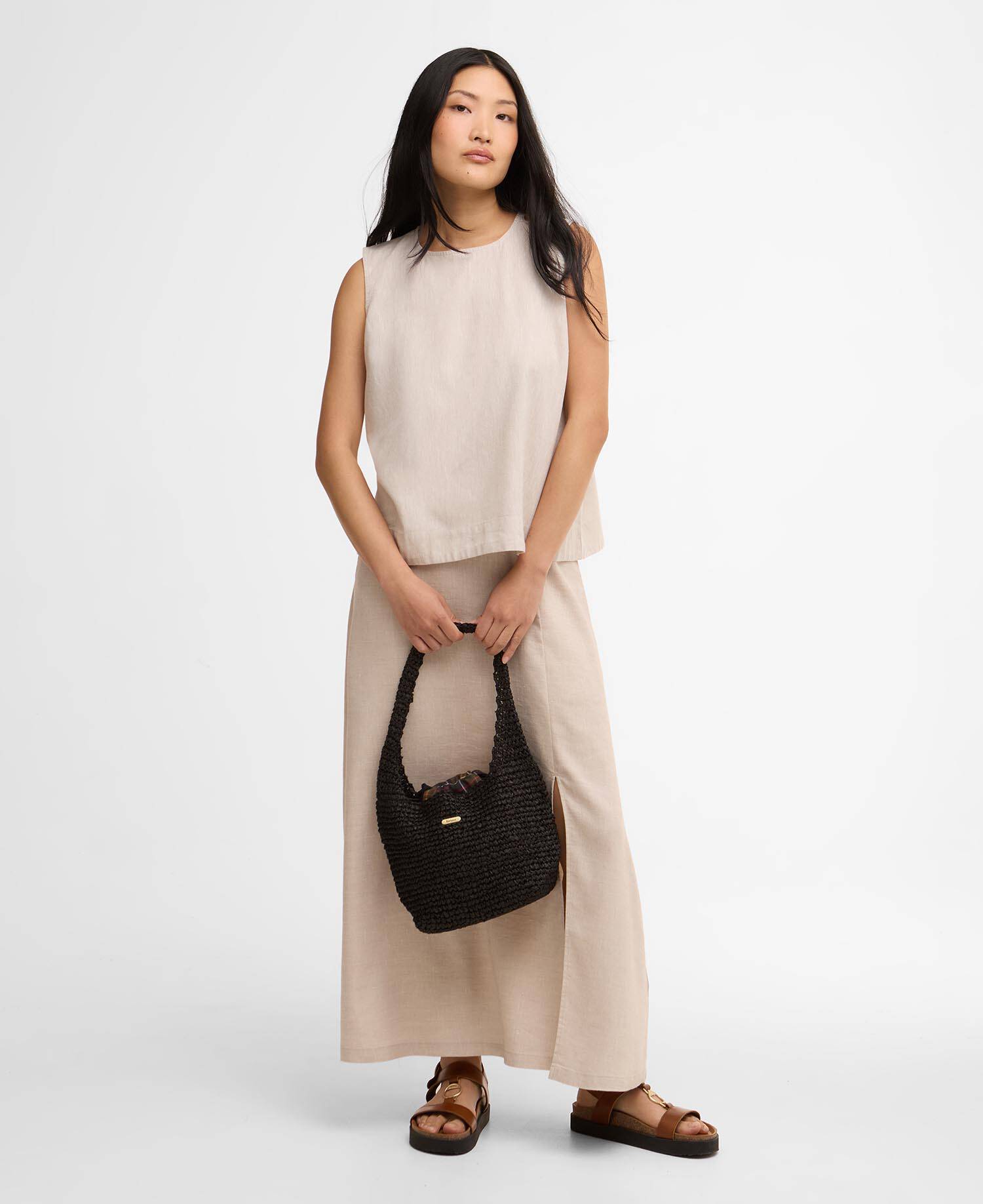 Tote Bag Lily Woven Black image number 1
