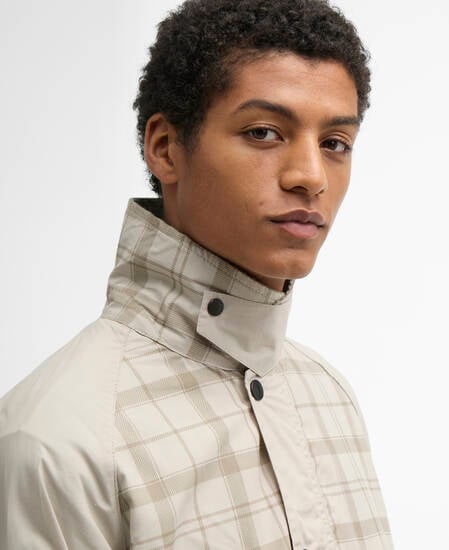 Festival Modified Bedale Casual Jacket Mist Tartan