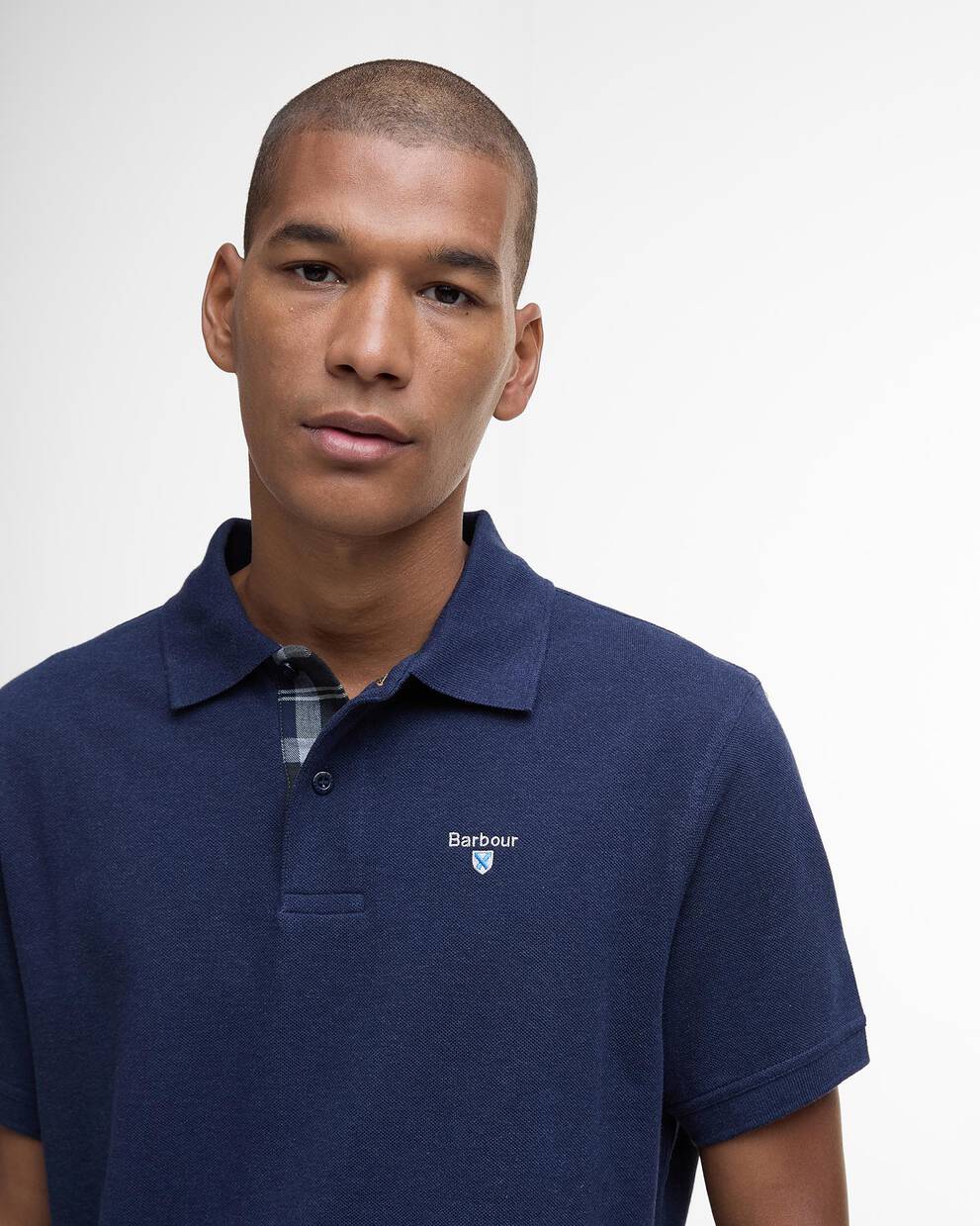 Tartan Pique Polo Shirt