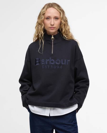 Pullover Sara Half-Zip Dark Navy