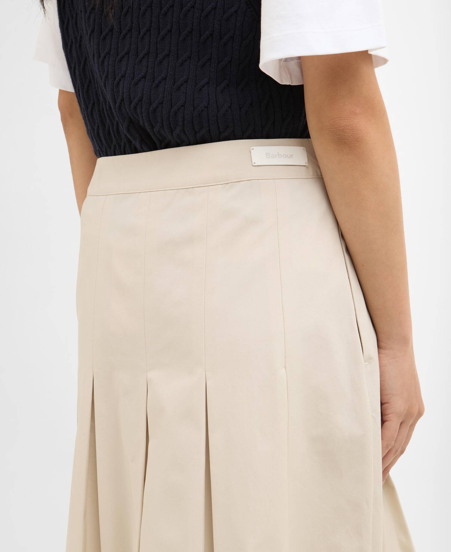 Kirby Pleated Midi Skirt image number 3