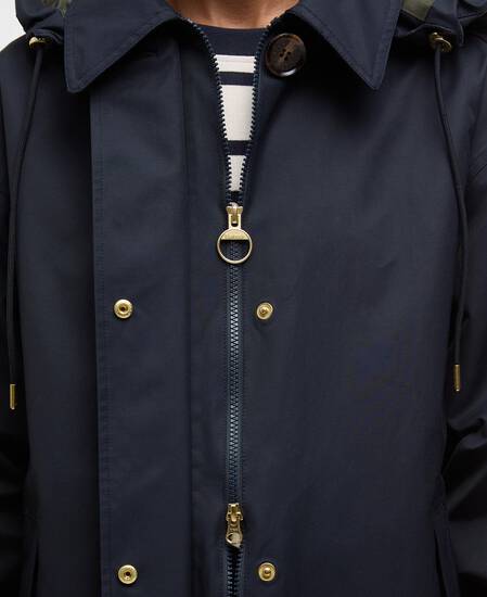 Bronagh Waterproof Jacket Dark Navy/Ancient Poplar
