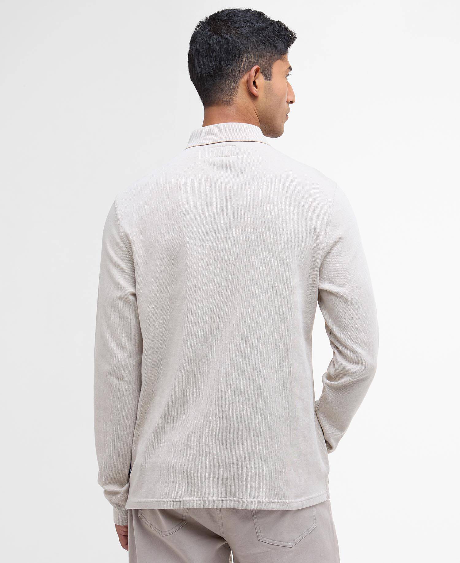 Farmwell Tailored Long-Sleeved Polo Shirt image number 2