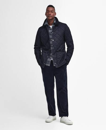Heritage Liddesdale Quilted Jacket Dark Navy