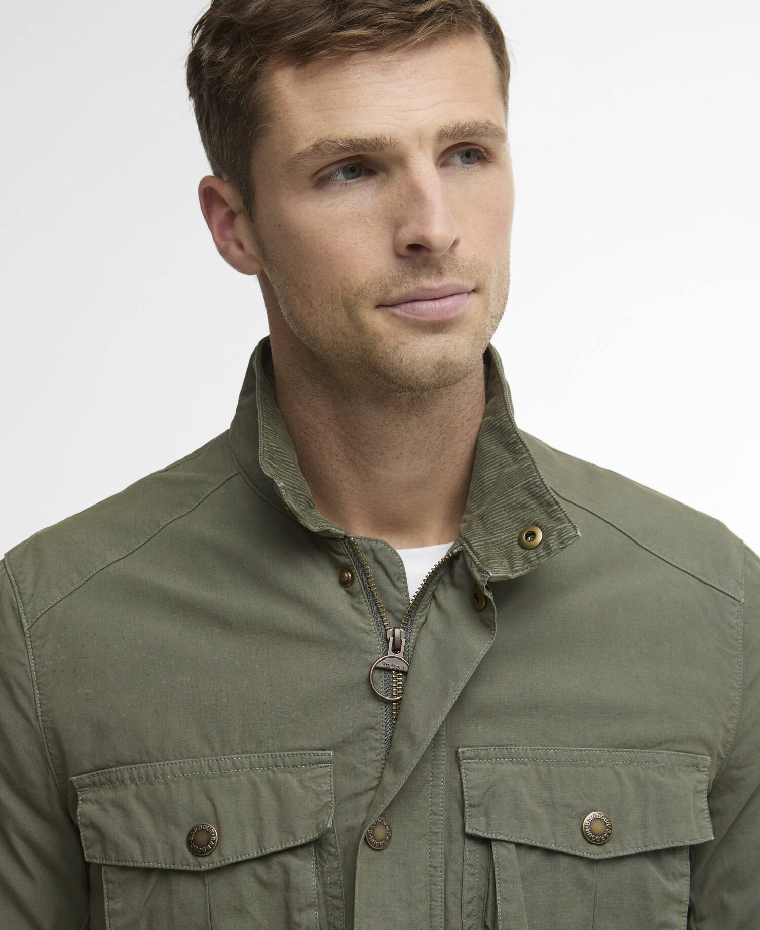Jacke Corbridge Utility Dusty Olive image number 4