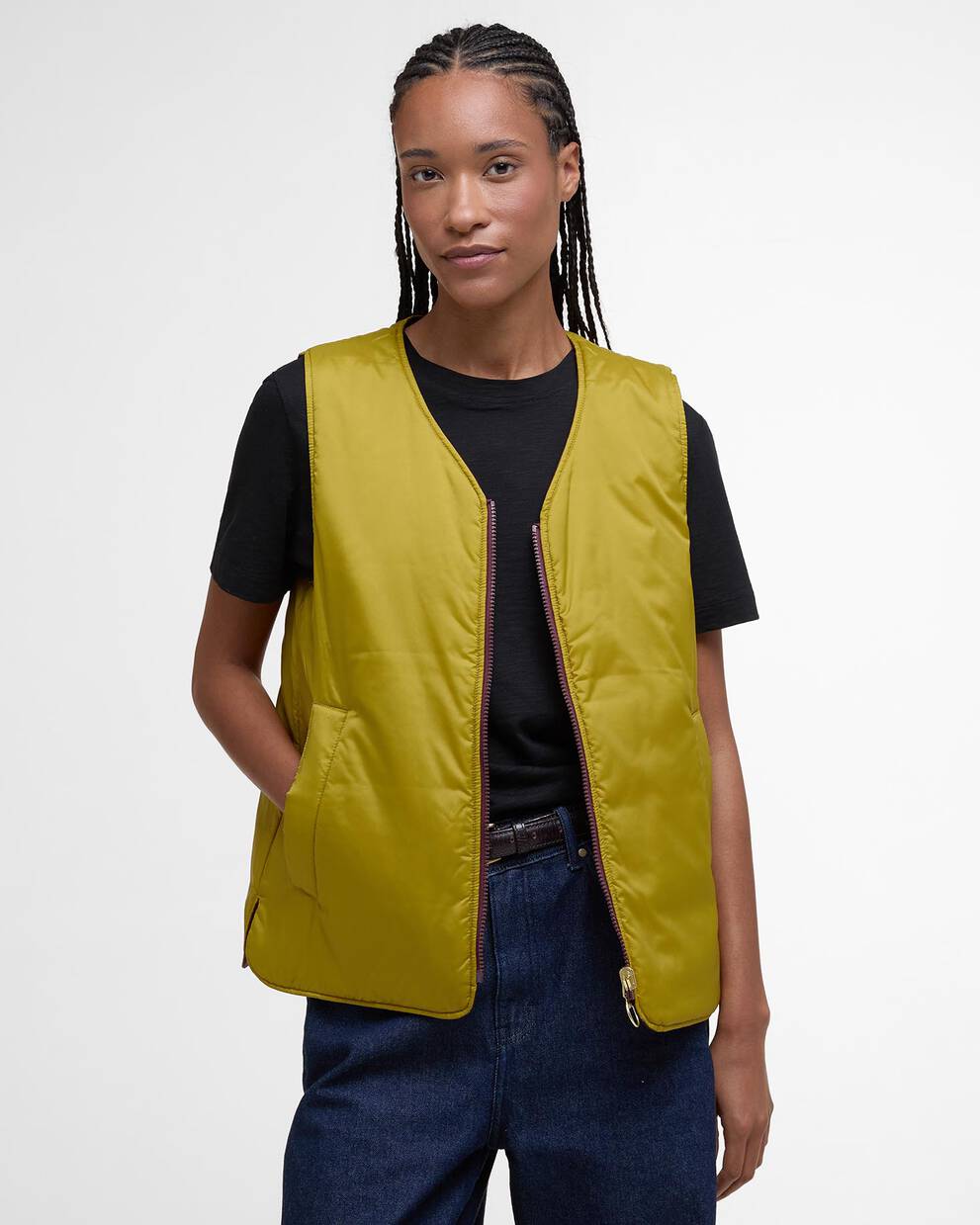 Gilet trapuntato reversibile My Barbour