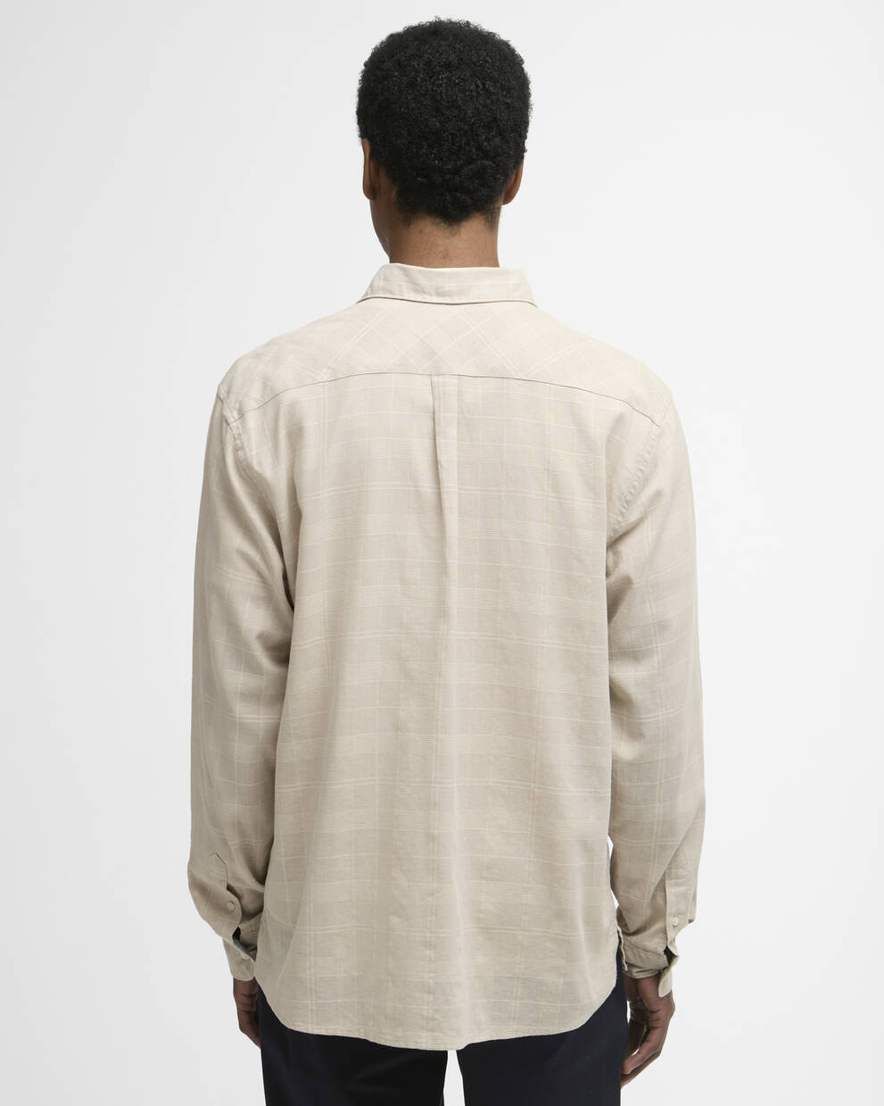 Kingswell Tartan Long-Sleeved Relaxed Shirt