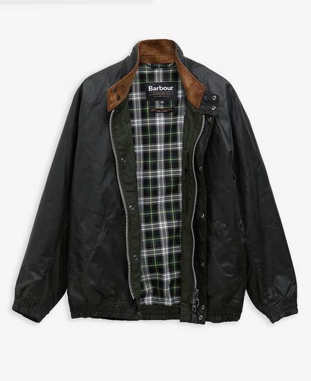 Blouson Transport Waxed Jacket Sage