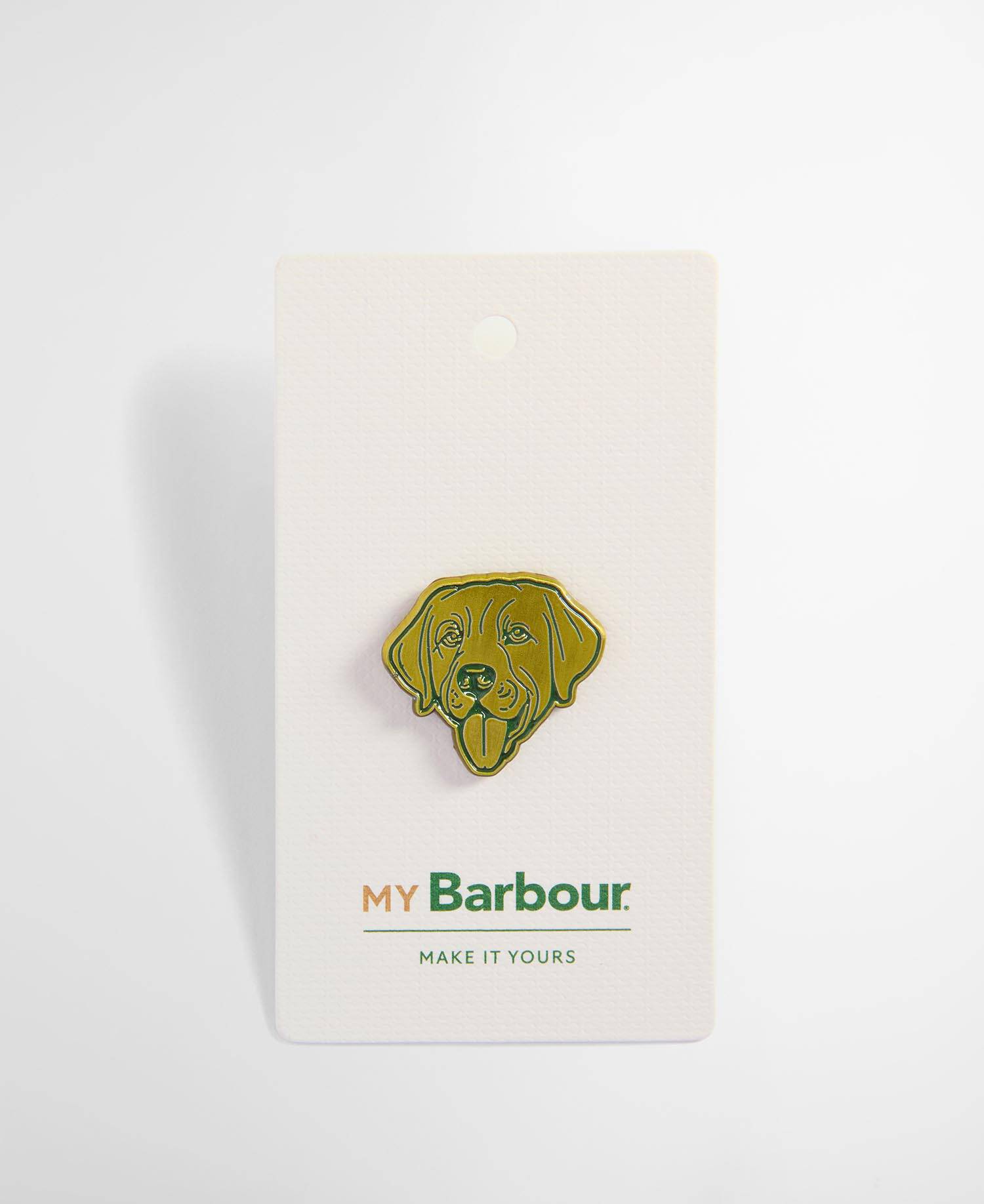 Barbour Labrador Pin Badge image number 0