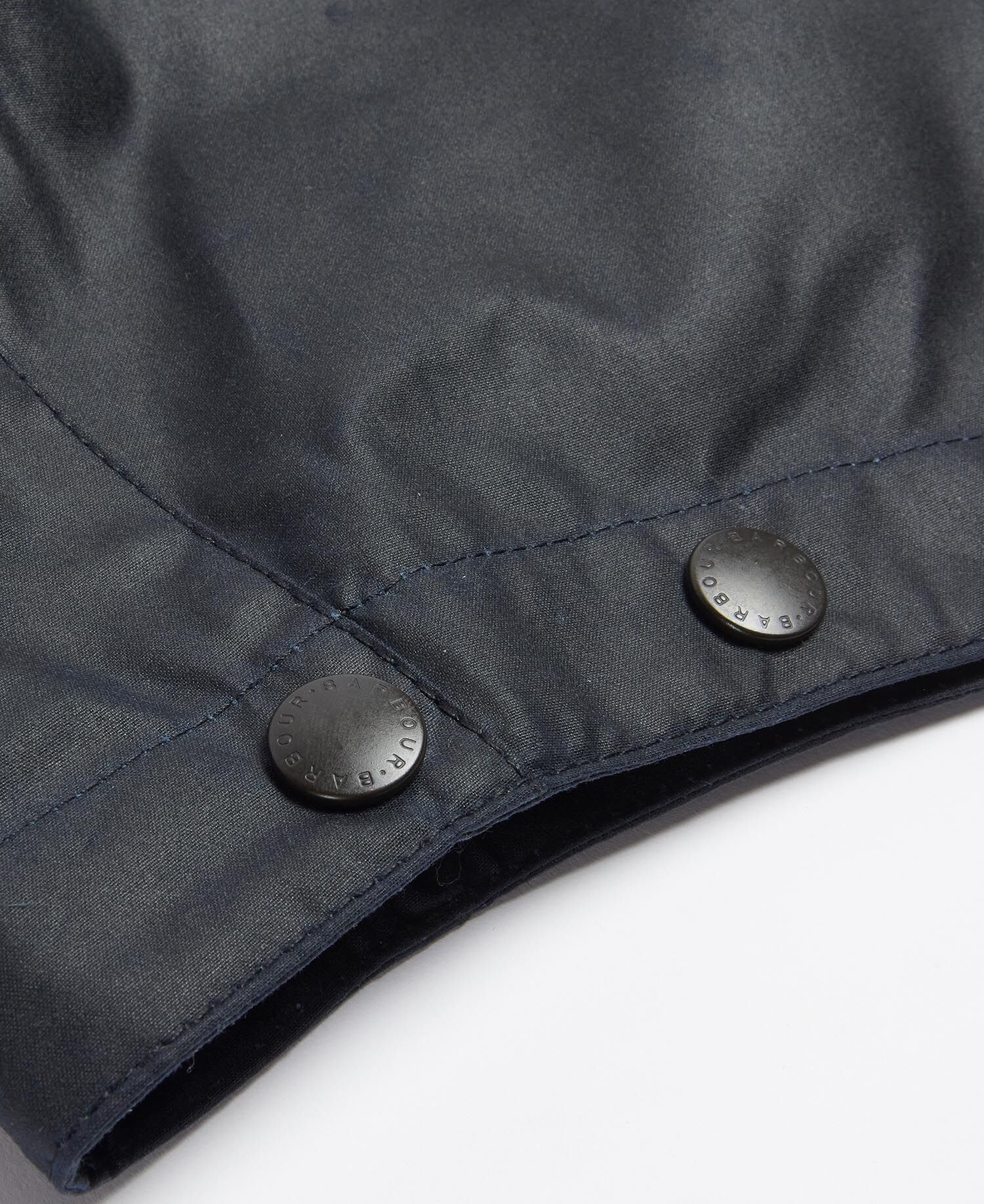 Waxed Cotton Hood Classic Navy