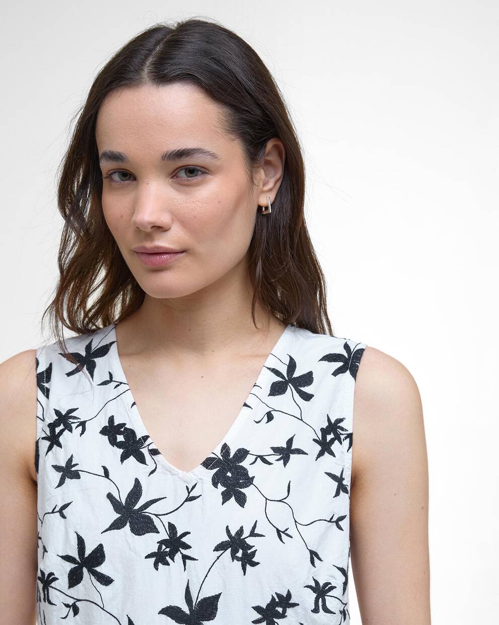 Elina Printed Midi Dress