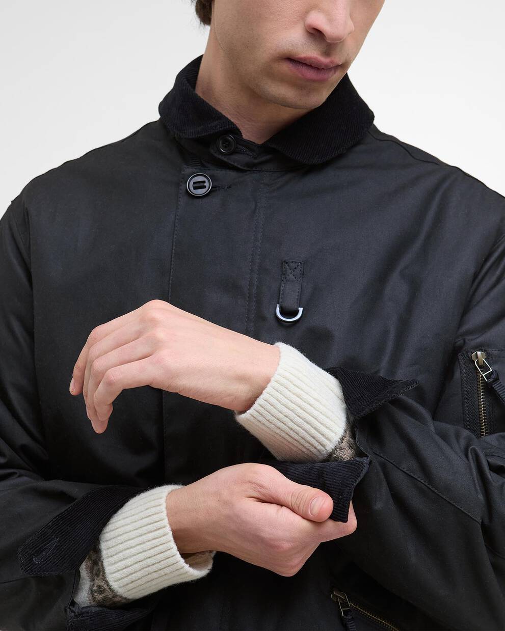 Hanger Waxed Deck Jacket