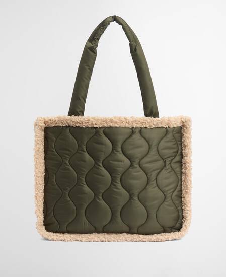 Borsa tote trapuntata Marnie Olive