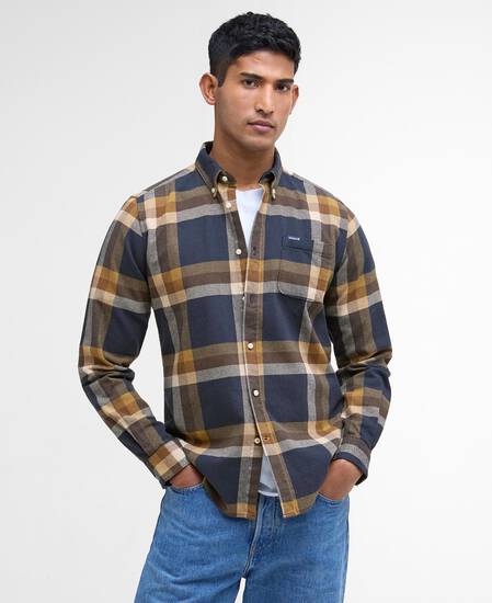 Folley Tailored Long-Sleeved Shirt Classic Navy Folley Tailored Long-Sleeved Shirt Classic Navy
